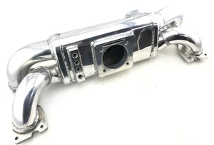 Colector de admisión de aluminio pulido para EJ20 EJ25 Impreza WRX STI 02 - 05 GDA GDB - Imagen 1 de 2