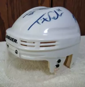 Wheeling Nailers 2005-06 Bauer Mini Hockey Helmet Autographed ECHL - Picture 1 of 6