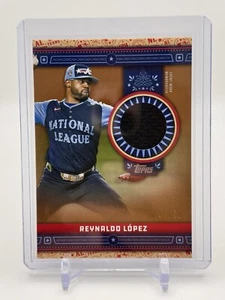 2024 Topps Update REYNALDO LOPEZ All-Star Stitches #/50 GOLD Relic Patch BRAVES - Picture 1 of 3