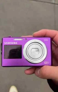Samsung DV150F 16.2MP 5x Optical Zoom Purple Dual LCD  Digital Camera - Picture 1 of 15