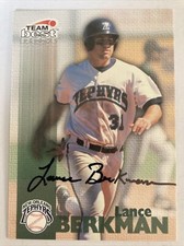Lance Berkman 1999 Team Best Certified Autograph Auto Card  (5055)
