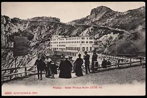 Hotel Pilatus Kulm Schweiz Postkarte - Bild 1 von 2