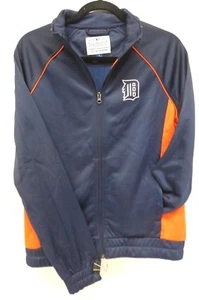 Detroit Tigers Women's M GIII Corner 3 Track Jacket 412 - Picture 1 of 4