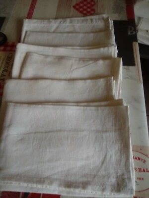 lot de 6 grands  torchons  tailles différentes - Photo 1/3