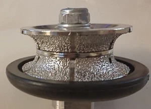 V25 V40 V50 Full Bullnose Profiler Router Bit concrete Marble granite Countertop - Picture 1 of 5