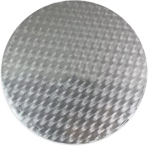 PME GE883 Round Cake Board 12-Inch 30 cm, 11 mm Thick, Silver - Picture 1 of 3