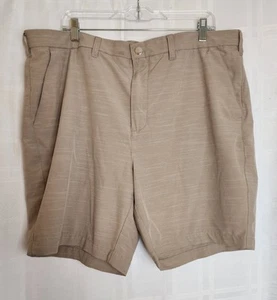 Apt 9 Premier Flex Herrenshorts Größe 40 beige flache Fronttaschen - Bild 1 von 7