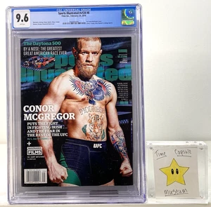 Sports Illustrated Magazine #v124 #8 February 2016 UFC Connor McGregor CGC 9.6 - Picture 1 of 4