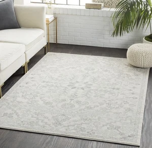Harput HAP-1069 Light Gray 2'7" x 7'3" Area Rug - Picture 1 of 6