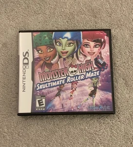 Monster High Skultimate Roller Maze (Nintendo DS, 2012) No Manual *Tested Works* - Picture 1 of 5