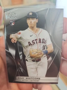 2025 Topps Chrome Black - Shay Whitcomb #38 (RC) - Picture 1 of 2