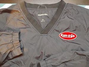 Kum & Go Employee Pullover Windbreaker Jacket Midwest Gas Station 3XL - Picture 1 of 3