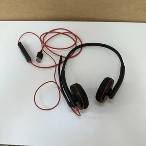 Plantronics Blackwire C3220 Stereo USB Headset Black With Control - Picture 1 of 10