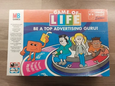 Game Of Life Board Game, "Be top of advertising guru!", Brand New & Sealed - Image 1 of 4