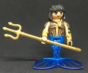 Playmobil Newt w/ golden trident - Ocean Merman - C34 - Picture 1 of 9