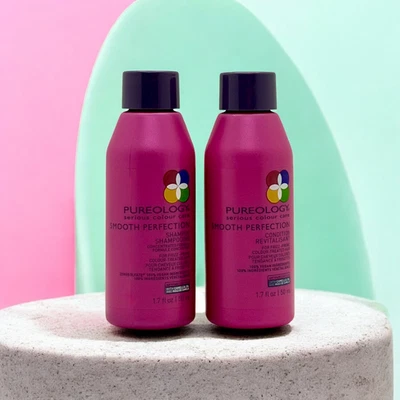 Pureology Smooth Perfection Shampoo & Conditioner 1.7oz Travel Size Set - Image 1 of 4