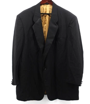 Loro Piana Super 90s After Six Moda Collection Mens Tuxedo Jacket Size 56 Italy - Image 1 of 4