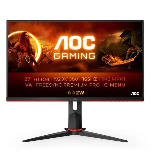 AGON 27G2SAE - 27 Inch FHD Gaming Monitor, 165Hz, 1ms MPRT, VA, FreeSync - Image 1 of 4