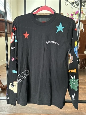 Marc Jacobs × Cactus Plant Flea Market CPFM Tattoo Long Sleeve Shirt Black Xs - Image 1 of 4