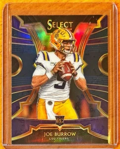 2020 Panini Chronicles Draft Picks Select Blue Prizm Joe Burrow #3 Rookie RC - Picture 1 of 2
