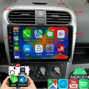 32G Car Stereo Radio For Suzuki Splash Vauxhall Agila B Carplay Android14 GPS FM - Picture 1 of 24