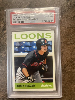 2013 Topps Heritage Minor League Edition - #95 Corey Seager (RC) - Image 1 of 4