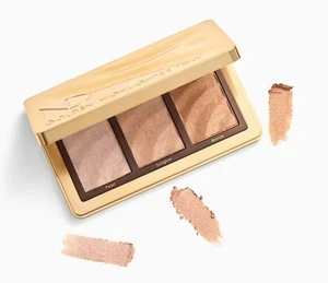 NATASHA DENONA GOLDEN HIGHLIGHTER TRIO PALETTE (Full Size/NIB) - Picture 1 of 2