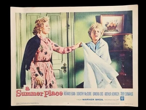 (LOTE DE 5) Tarjetas de vestíbulo de 11x14" de Warner Brothers 1963 de A Summer Place - Imagen 1 de 5