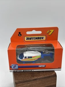 Matchbox Mattel Wheels Ocean Explorer Copter #7 1999 Helicopter - Bild 1 von 4