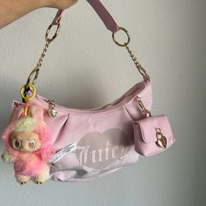 Juicy Couture Queen Couture Pink Hobo Bag - Picture 1 of 7
