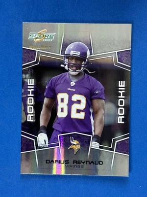2008 Score Select #436 Darius Reynaud Minnesota Vikings #/999 - Image 1 of 2
