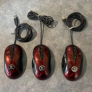 Logitech MX510 Gaming Performance Mouse - Red - Three available - All working - Picture 1 of 11