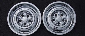 (2) Mercury Cyclone / Comet Hub Caps 14" Rear Wheel Covers 1964 1965 1966 1967 - Picture 1 of 6