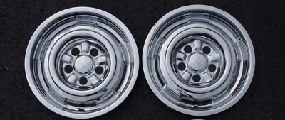 (2) Tapacubos Mercury Cyclone/Comet 14" cubiertas de rueda trasera 1964 1965 1966 1967 Foto 1 de 4