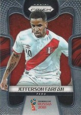 2018 Panini Prizm World Cup Russia '18 Peru Base Common Version (#292 - #300)