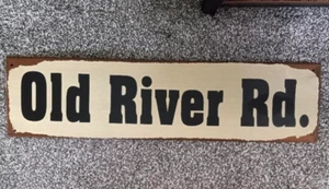 3 SIGNS! OLD RIVER ROAD PENNSYLVANIA PARK AVE SHOP GARAGE HOME OFFICE - Picture 1 of 3