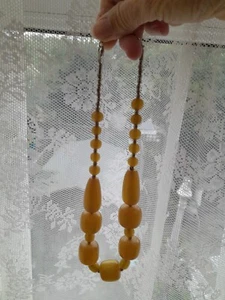 Vintage Grobe Perlenkette - Bild 1 von 5