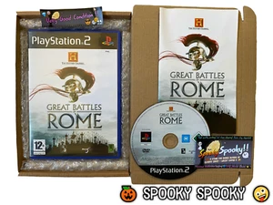 Great Battles Rome PS2 - UK PAL VGC CIB - High Quality Packing - Tracked - Picture 1 of 9
