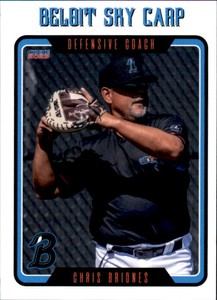 2023 Beloit Sky Carp Choice #34 Chris Briones Defensive Coach Point Pleasant NJ