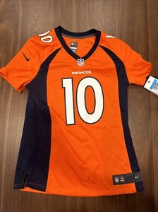 New Denver Broncos #10 Jerry Jeudy Football Jersey Womens Orange Medium & Large - Picture 1 of 6