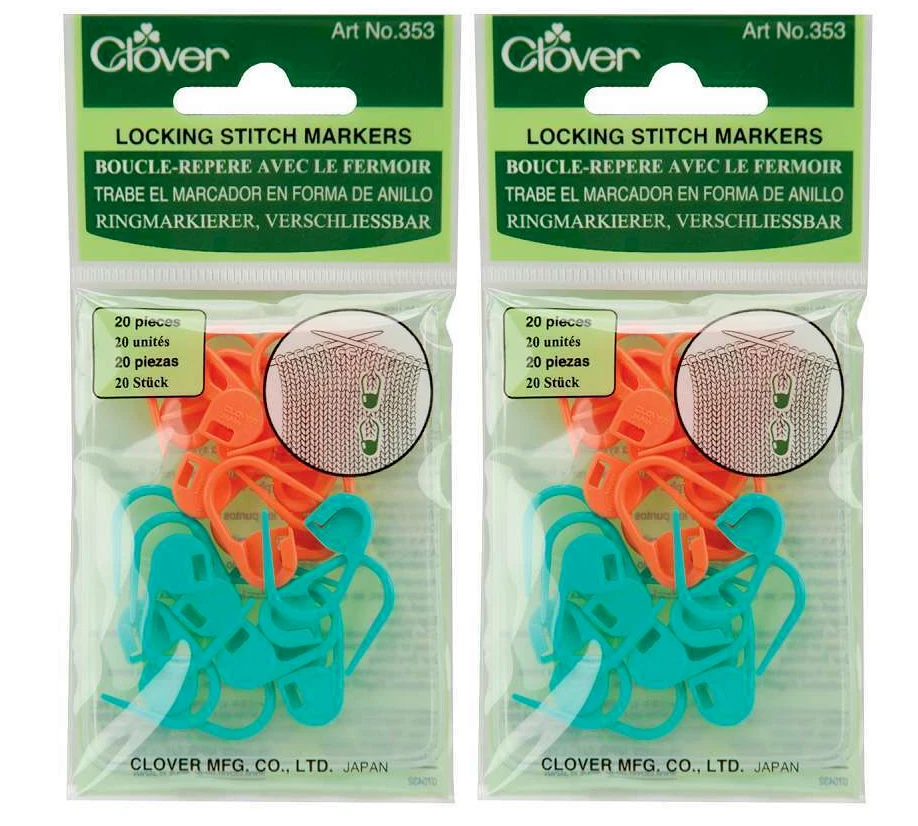 Clover Locking Stitch Markers No 353