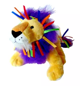 Ganz Webkinz Plush HM487 Ribbon Lion Stuffed Animal Toy - No Code - Picture 1 of 9