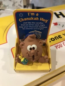 "I'm a Chanukah Hug" - The Hug Factory Collectible Figure NIP - Picture 1 of 5