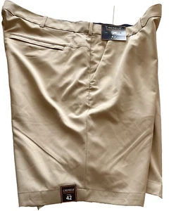 NWT Cremieux Performance 42 men’s shorts 5 pocket recycled 2 pockets zip close - Picture 1 of 19