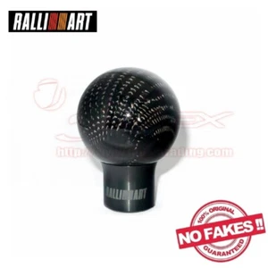 RALLIART Carbon Shift Knob 5MT for MITSUBISHI UNIVERSAL RA01203C54 - Foto 1 di 6