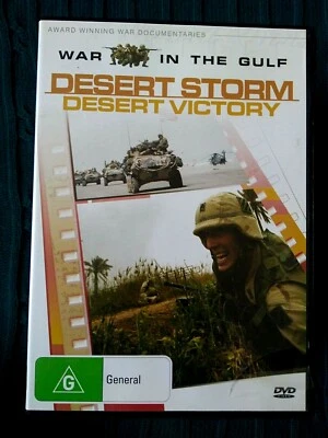 WAR IN THE GULF: DESERT STORM- DESERT VICTORY – DVD -R-ALL, LIKE NEW, FREE POST  - Image 1 of 2