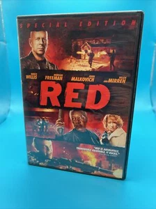 Red (Special Edition) - DVD Willis, Malkovich, Freeman; Mirren - VERY GOOD - Picture 1 of 4