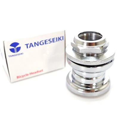 Tange AW-27  headset 1" threaded 32.7 cups 26.4mm Chrome Silver Old School BMX - Image 1 of 4