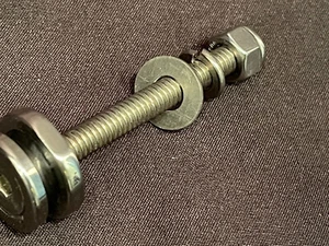Dowco Lok Bimini Top Deck Puck Button w/ Long Bolt Tracker Tahoe Stainless Steel - Foto 1 di 4