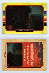 Tell Her Everything #80 Stranger Things 4 Zerocool 2023 Yellow Parallel Card - Picture 1 of 1